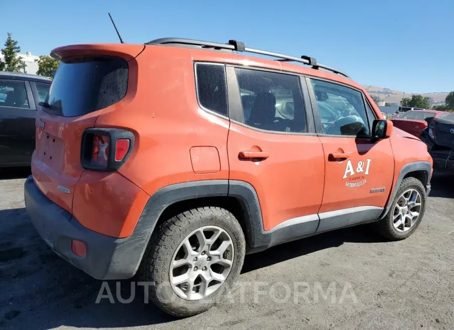 JEEP RENEGADE L 2017 vin ZACCJABB9HPE91303 from auto auction Copart