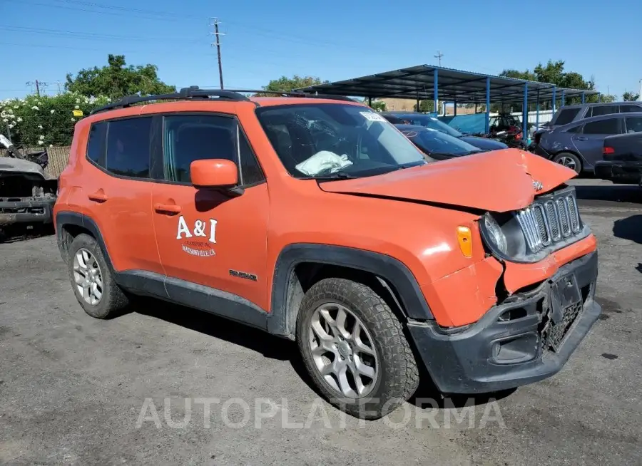 JEEP RENEGADE L 2017 vin ZACCJABB9HPE91303 from auto auction Copart