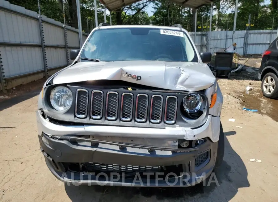 JEEP RENEGADE S 2017 vin ZACCJBAB0HPE88913 from auto auction Copart