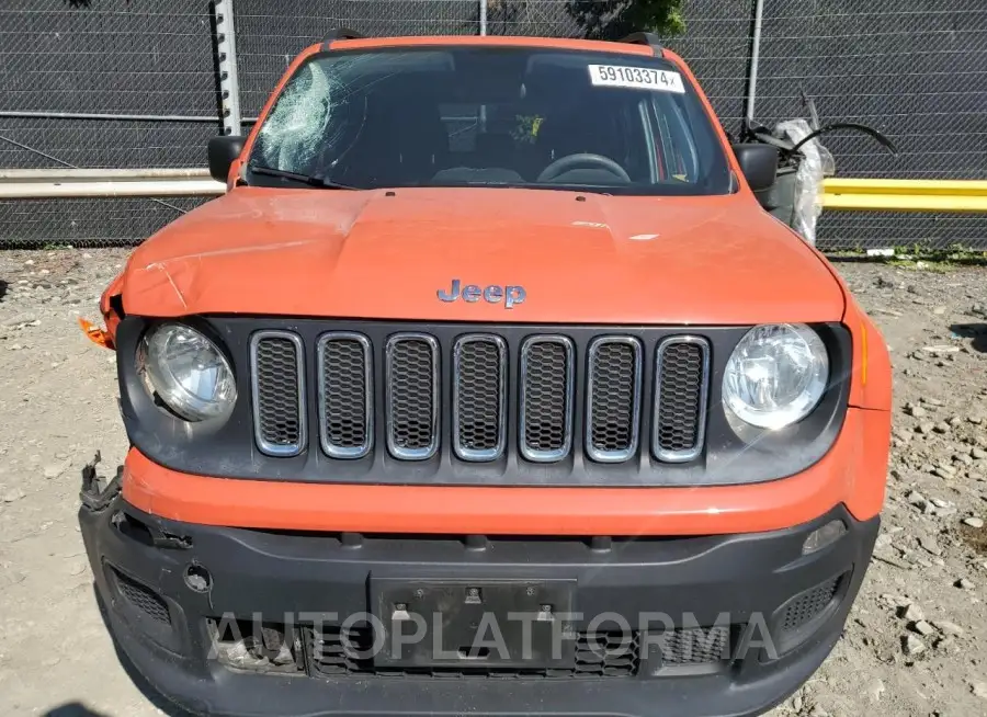 JEEP RENEGADE S 2018 vin ZACCJBAB0JPH09349 from auto auction Copart