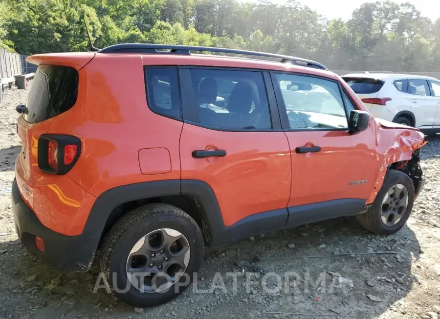 JEEP RENEGADE S 2018 vin ZACCJBAB0JPH09349 from auto auction Copart