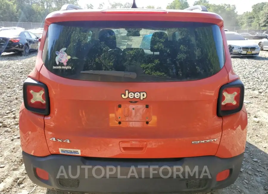 JEEP RENEGADE S 2018 vin ZACCJBAB0JPH09349 from auto auction Copart