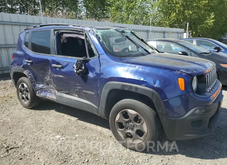 JEEP RENEGADE S 2017 vin ZACCJBAB7HPG26141 from auto auction Copart