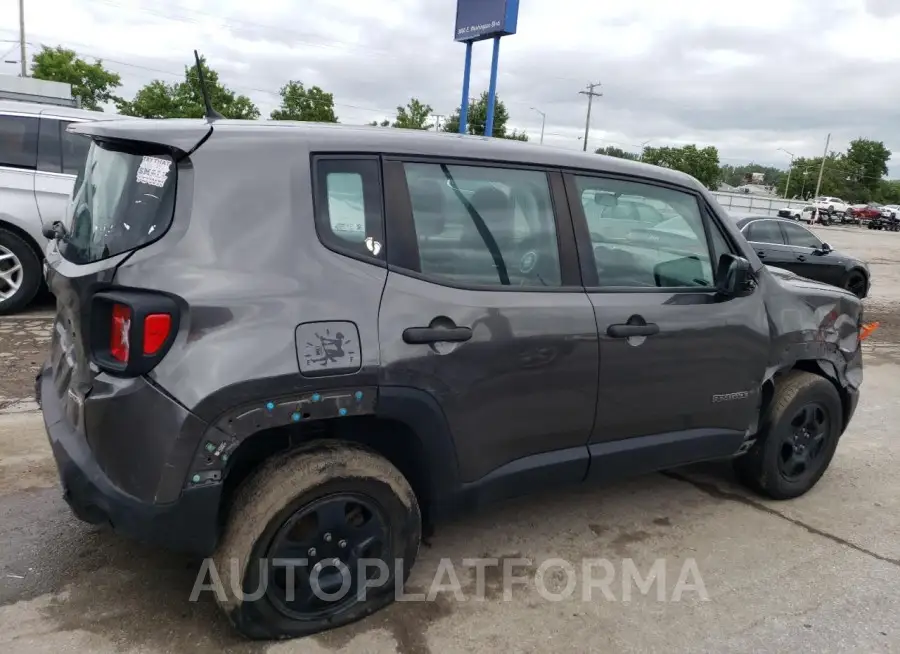 JEEP RENEGADE S 2017 vin ZACCJBAB8HPG44907 from auto auction Copart