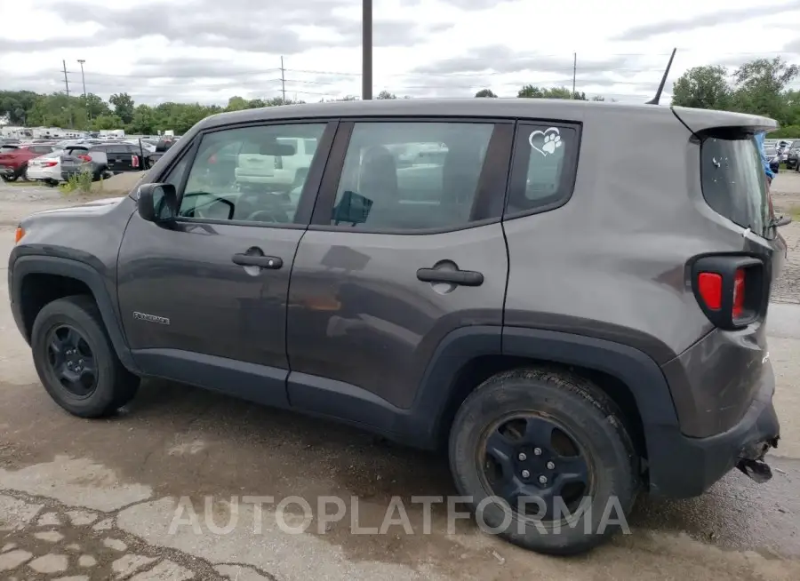 JEEP RENEGADE S 2017 vin ZACCJBAB8HPG44907 from auto auction Copart