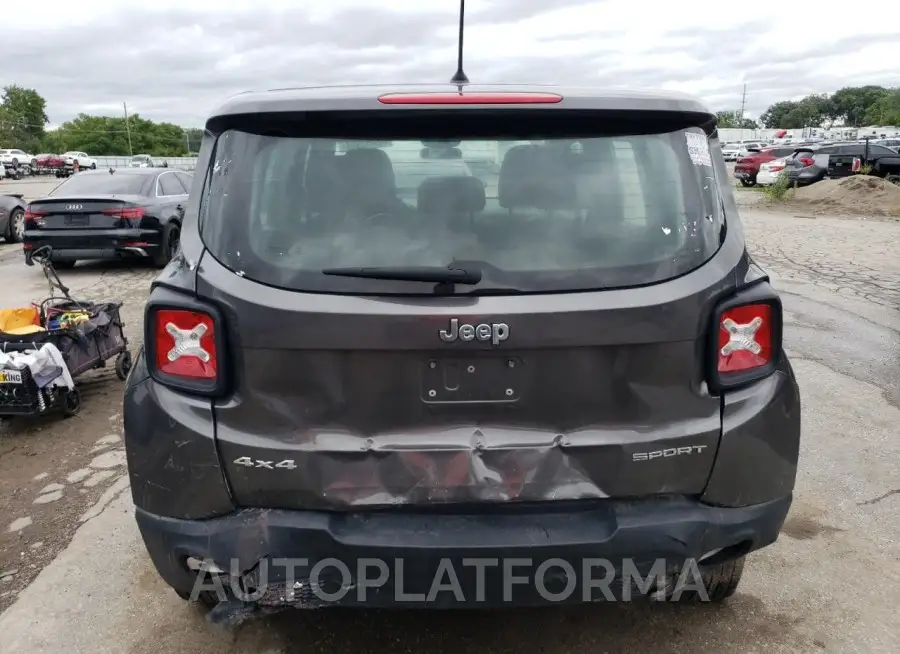 JEEP RENEGADE S 2017 vin ZACCJBAB8HPG44907 from auto auction Copart