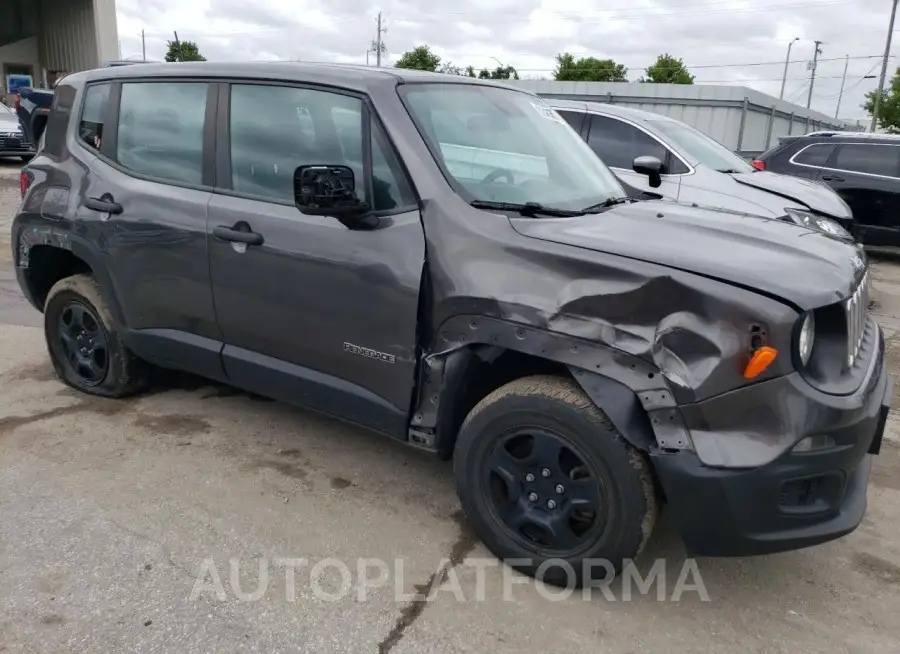 JEEP RENEGADE S 2017 vin ZACCJBAB8HPG44907 from auto auction Copart