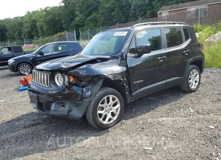 JEEP RENEGADE L 2018 vin ZACCJBBB6JPH88945 from auto auction Copart