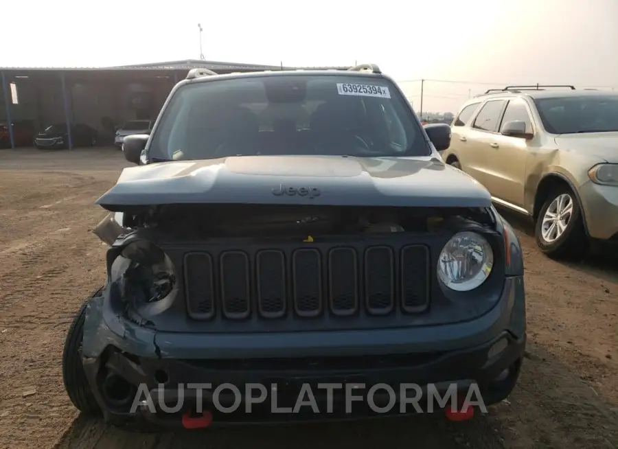 JEEP RENEGADE T 2018 vin ZACCJBCB3JPH41418 from auto auction Copart