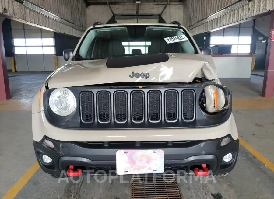 JEEP RENEGADE T 2016 vin ZACCJBCT1GPD93023 from auto auction Copart