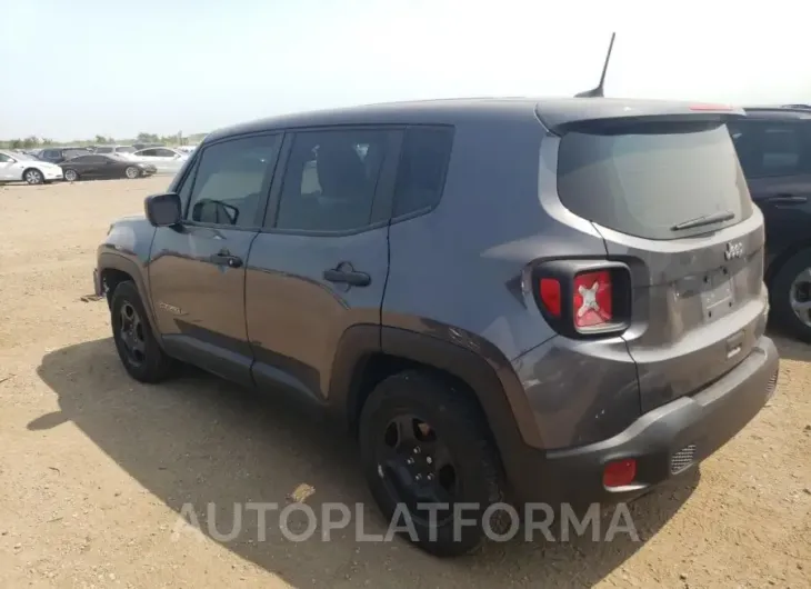 JEEP RENEGADE S 2020 vin ZACNJAAB1LPL85945 from auto auction Copart