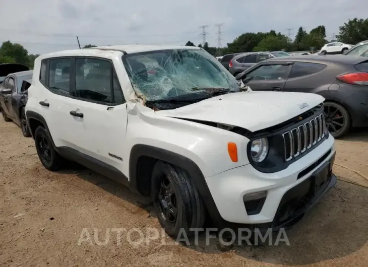 JEEP RENEGADE S 2019 vin ZACNJBAB4KPJ76395 from auto auction Copart