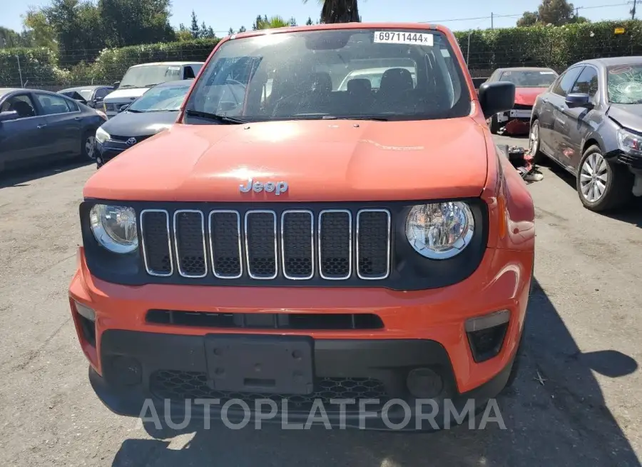 JEEP RENEGADE S 2019 vin ZACNJBAB4KPK43321 from auto auction Copart