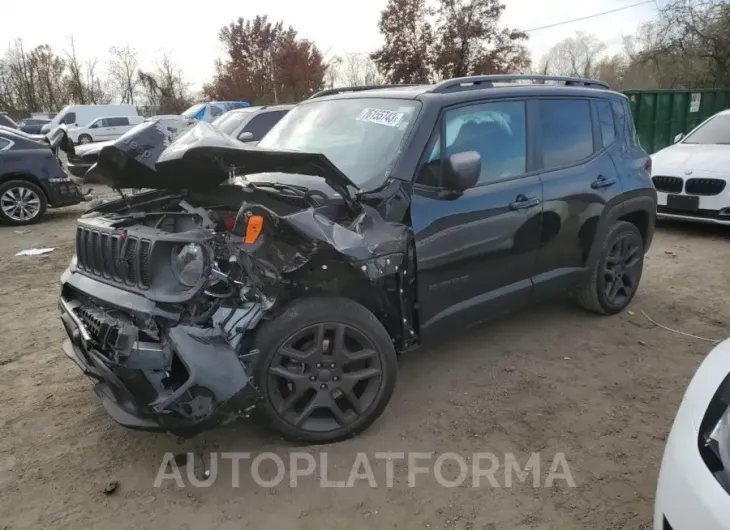 JEEP RENEGADE L 2021 vin ZACNJCB12MPM44603 from auto auction Copart