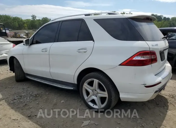 MERCEDES-BENZ ML 400 4MA 2015 vin 4JGDA5GB5FA578872 from auto auction Copart