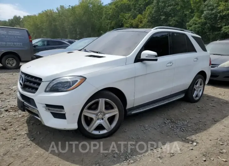 MERCEDES-BENZ ML 400 4MA 2015 vin 4JGDA5GB5FA578872 from auto auction Copart