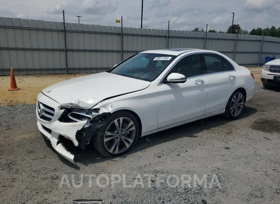 MERCEDES-BENZ C 300 2018 vin 55SWF4JBJU252219 from auto auction Copart