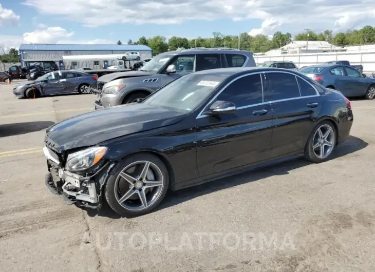 MERCEDES-BENZ C 300 4MAT 2015 vin 55SWF4KB0FU052784 from auto auction Copart