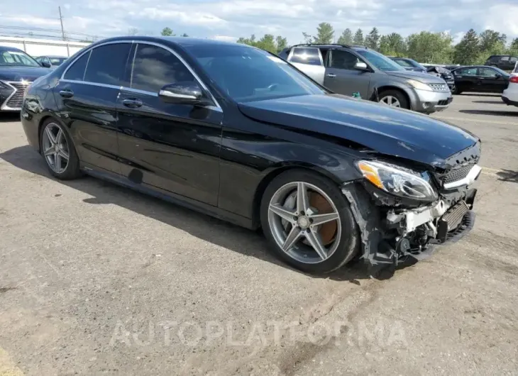 MERCEDES-BENZ C 300 4MAT 2015 vin 55SWF4KB0FU052784 from auto auction Copart