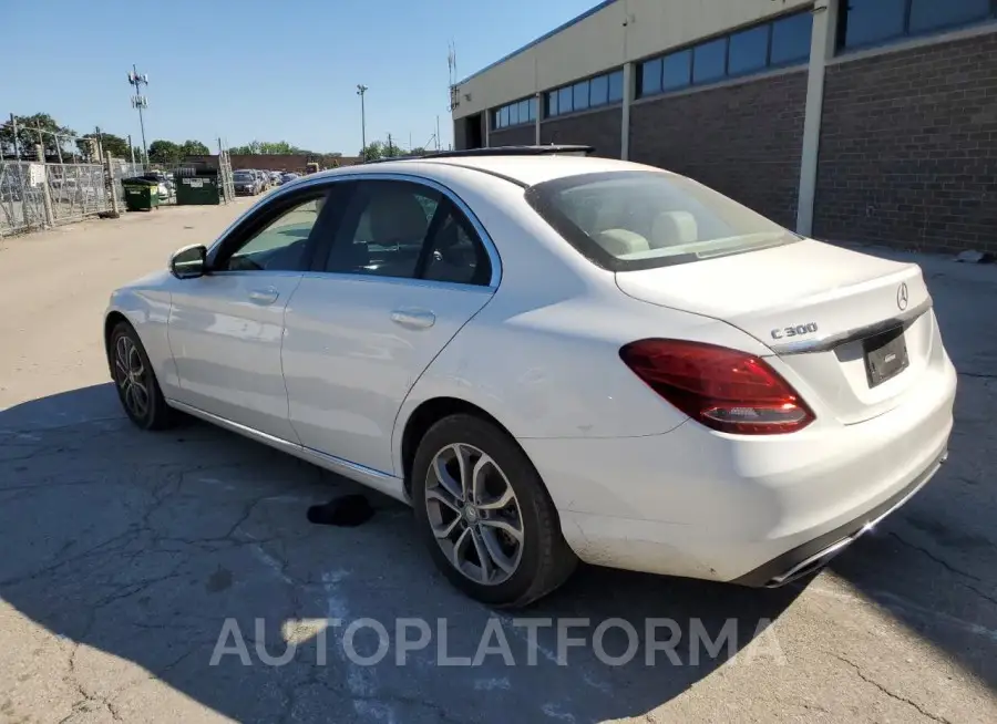 MERCEDES-BENZ C 300 4MAT 2015 vin 55SWF4KB1FU037887 from auto auction Copart