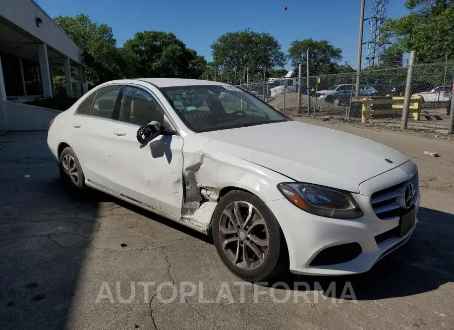 MERCEDES-BENZ C 300 4MAT 2015 vin 55SWF4KB1FU037887 from auto auction Copart