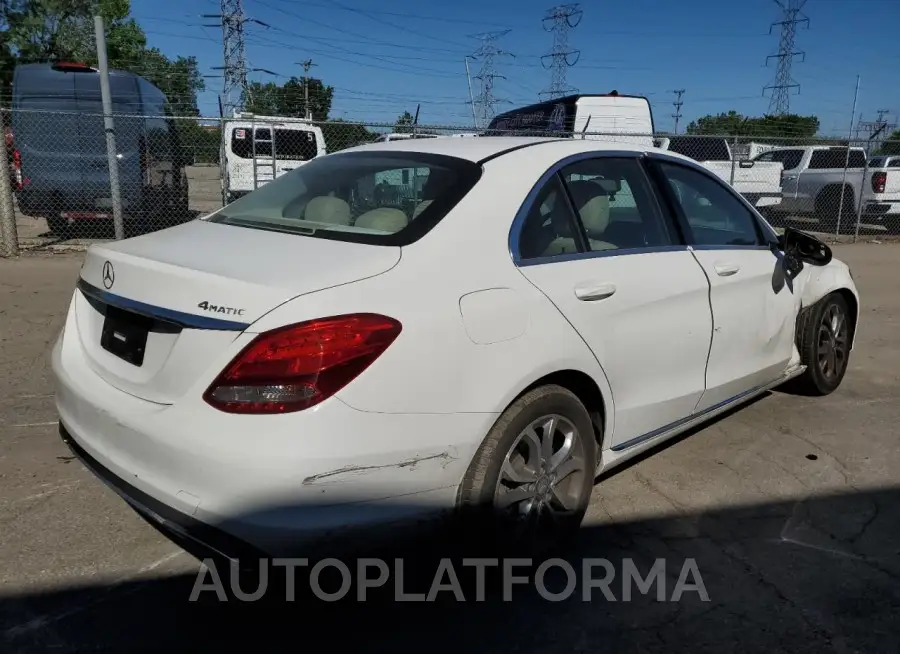 MERCEDES-BENZ C 300 4MAT 2015 vin 55SWF4KB1FU037887 from auto auction Copart