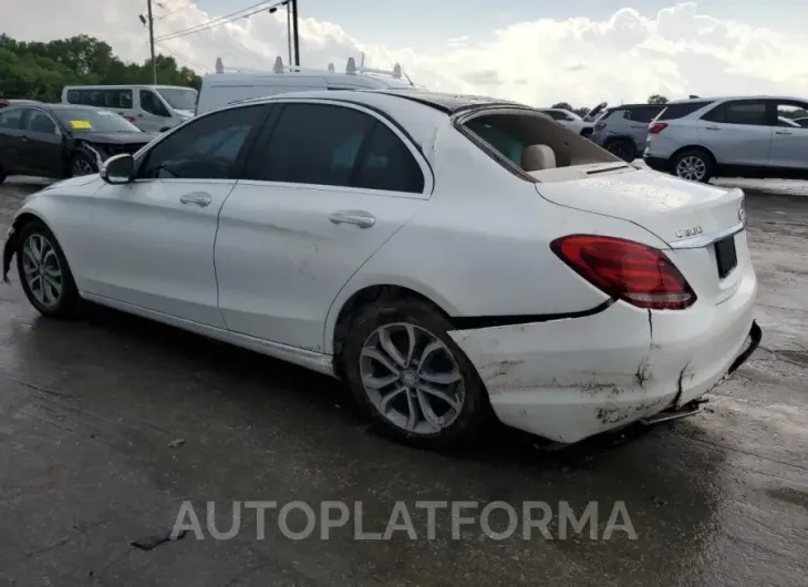 MERCEDES-BENZ C 300 4MAT 2015 vin 55SWF4KBXFU040819 from auto auction Copart