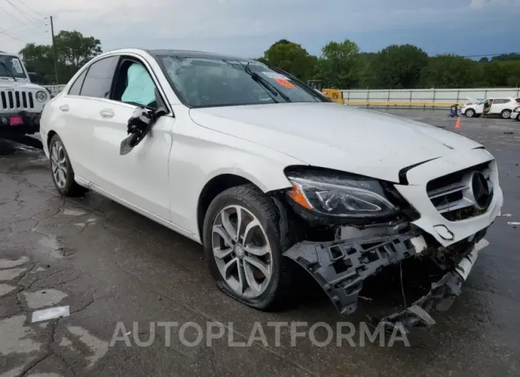 MERCEDES-BENZ C 300 4MAT 2015 vin 55SWF4KBXFU040819 from auto auction Copart