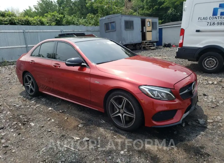 MERCEDES-BENZ C 450 4MAT 2016 vin 55SWF6EB3GU156677 from auto auction Copart