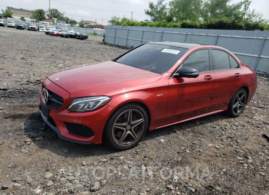 MERCEDES-BENZ C 450 4MAT 2016 vin 55SWF6EB3GU156677 from auto auction Copart