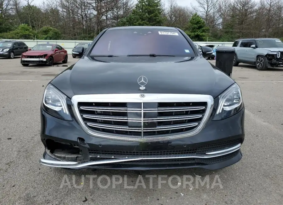 MERCEDES-BENZ S 450 4MAT 2020 vin W1KUG6EBXLA560543 from auto auction Copart