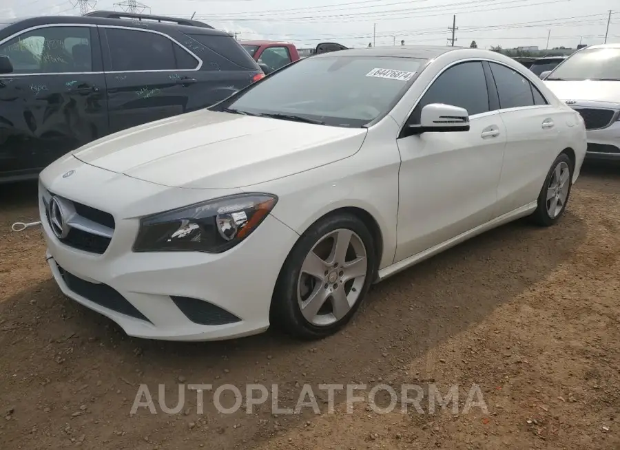 MERCEDES-BENZ CLA 250 2016 vin WDDSJ4EBXGN384590 from auto auction Copart