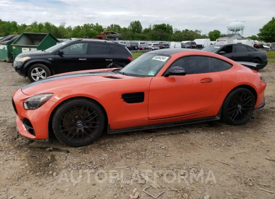 MERCEDES-BENZ AMG GT 2017 vin WDDYJ7HA6HA011022 from auto auction Copart