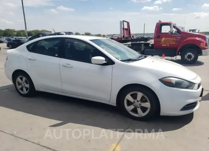 DODGE DART SXT 2016 vin 1C3CDFBB0GD538417 from auto auction Copart