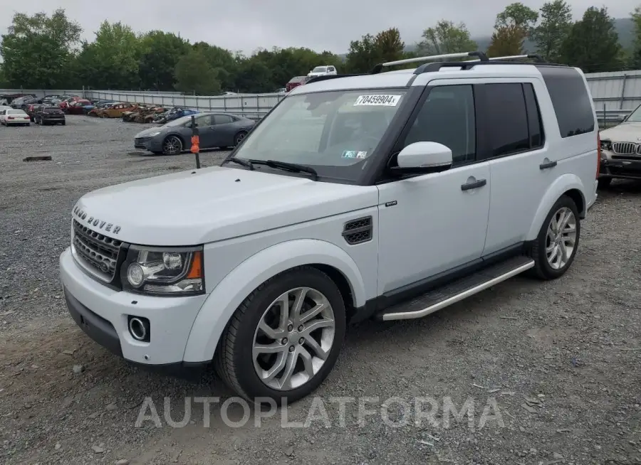 LAND ROVER LR4 HSE 2016 vin SALAG2V63GA826699 from auto auction Copart