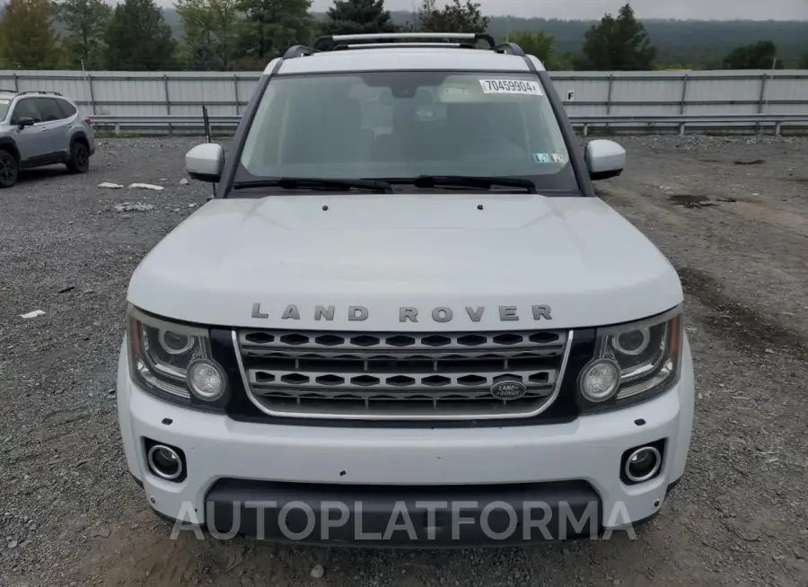 LAND ROVER LR4 HSE 2016 vin SALAG2V63GA826699 from auto auction Copart