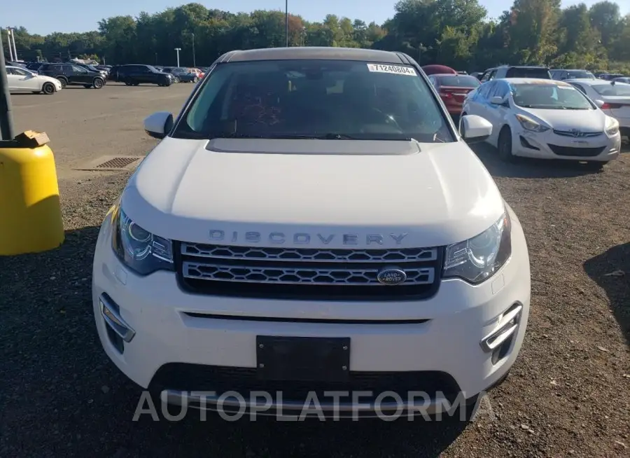 LAND ROVER DISCOVERY 2015 vin SALCT2BG7FH502629 from auto auction Copart