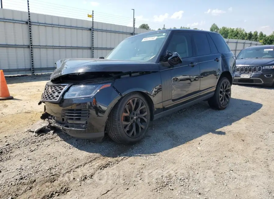 LAND ROVER RANGE ROVE 2020 vin SALGS2RU1LA584233 from auto auction Copart