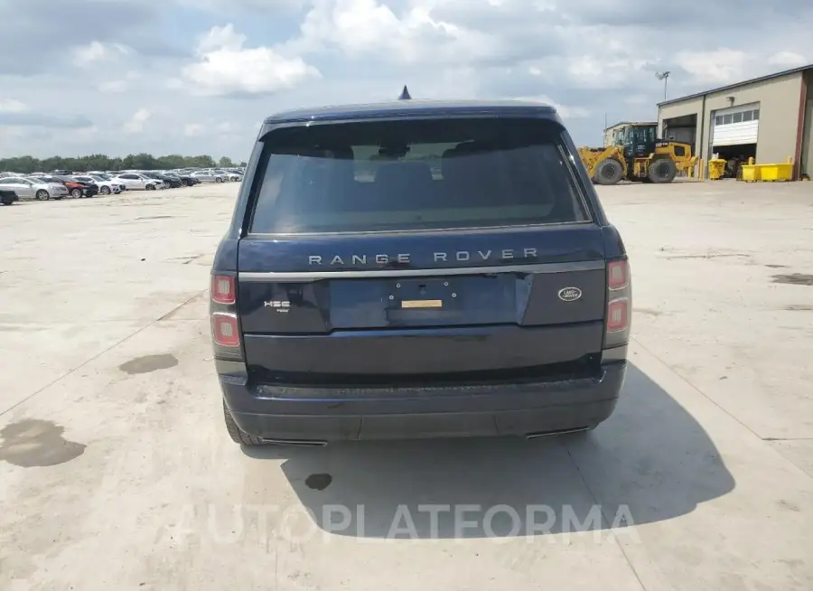 LAND ROVER RANGE ROVE 2022 vin SALGS2SEXNA468700 from auto auction Copart