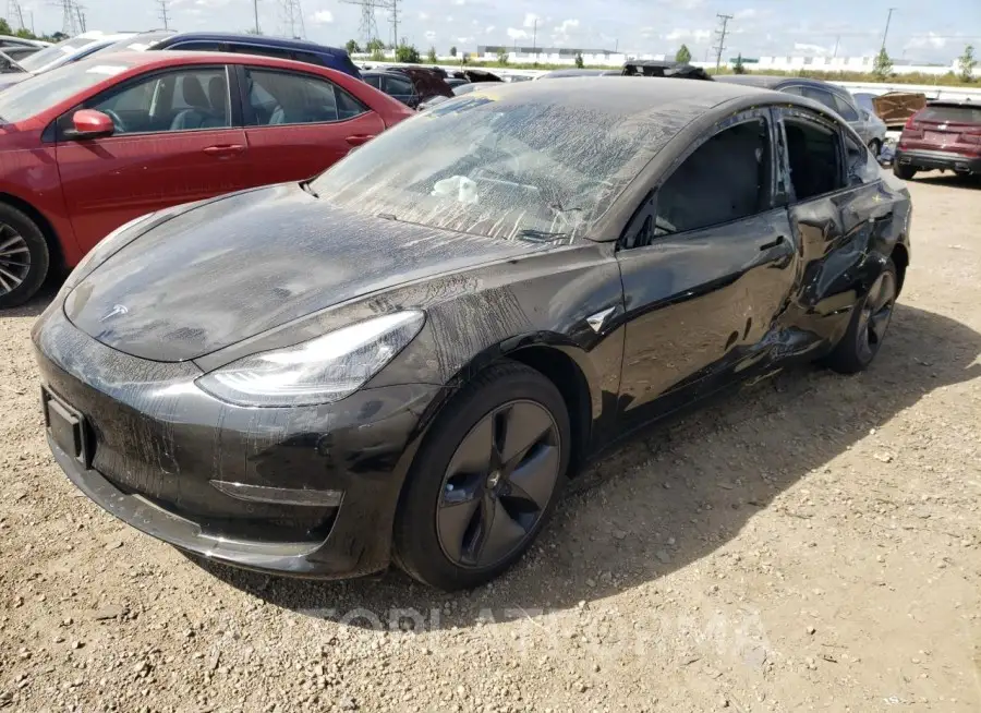 TESLA MODEL 3 2019 vin 5YJ3E1EA1KF316937 from auto auction Copart