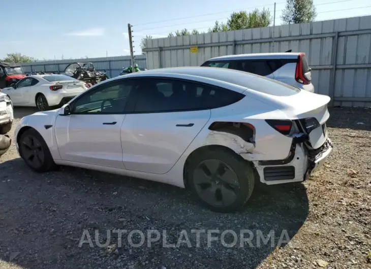 TESLA MODEL 3 2021 vin 5YJ3E1EA3MF070749 from auto auction Copart