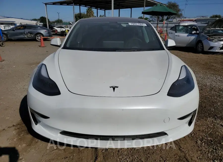 TESLA MODEL 3 2023 vin 5YJ3E1EA4PF420524 from auto auction Copart