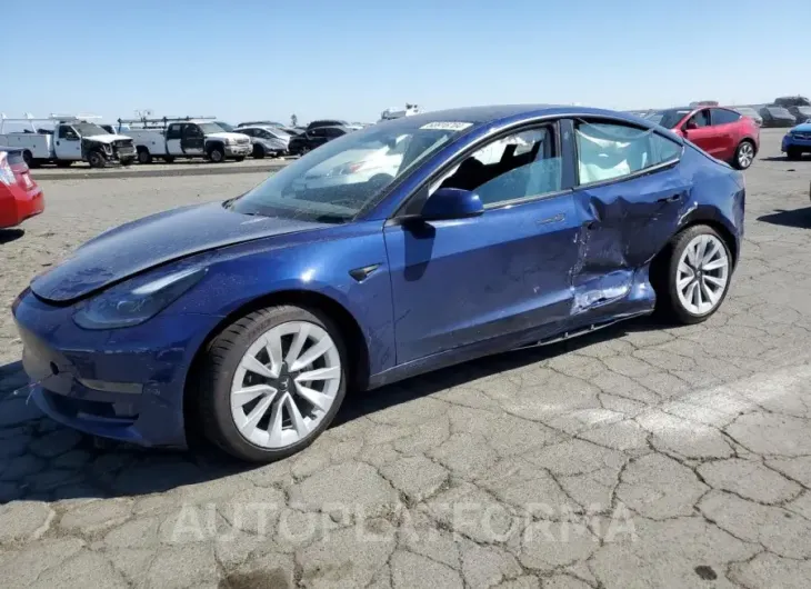 TESLA MODEL 3 2021 vin 5YJ3E1EAXMF001380 from auto auction Copart