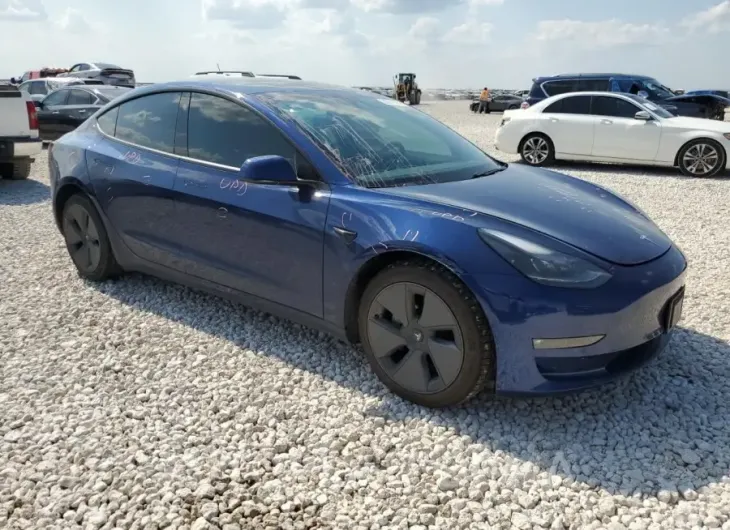 TESLA MODEL 3 2021 vin 5YJ3E1EB1MF902971 from auto auction Copart