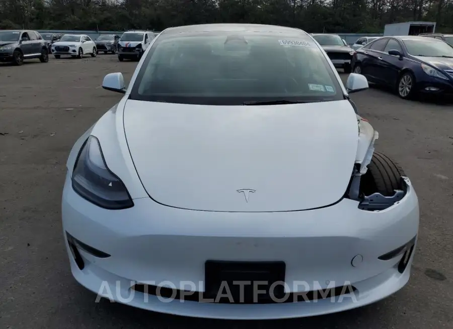 TESLA MODEL 3 2022 vin 5YJ3E1EB3NF164477 from auto auction Copart