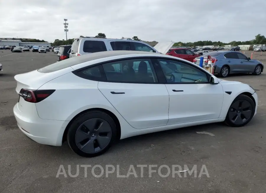 TESLA MODEL 3 2022 vin 5YJ3E1EB3NF164477 from auto auction Copart