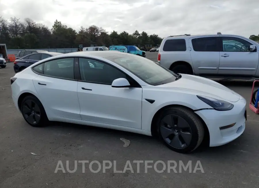 TESLA MODEL 3 2022 vin 5YJ3E1EB3NF164477 from auto auction Copart