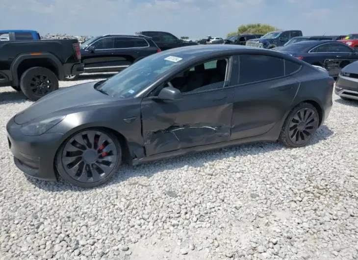 TESLA MODEL 3 2023 vin 5YJ3E1EC1PF610718 from auto auction Copart