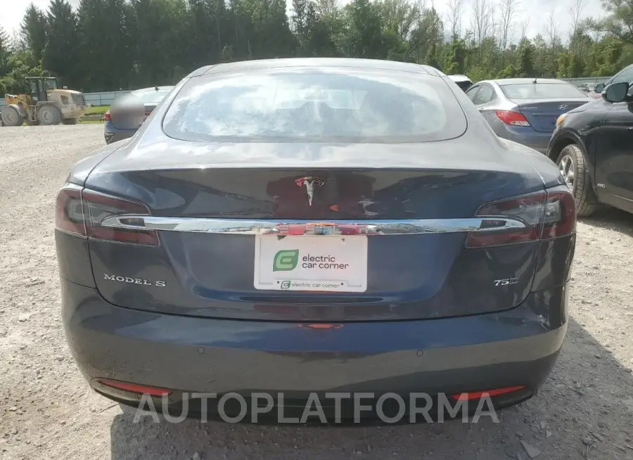 TESLA MODEL S 2017 vin 5YJSA1E20HF190532 from auto auction Copart