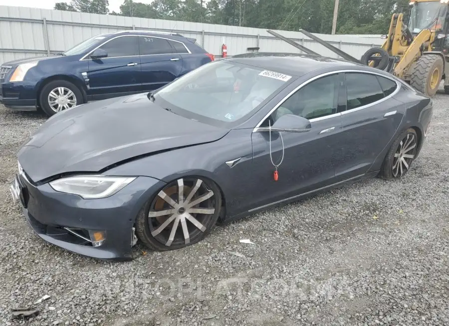 TESLA MODEL S 2018 vin 5YJSA1E25JF272133 from auto auction Copart